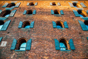Old brick building in Dumbo, Brooklyn, New York City