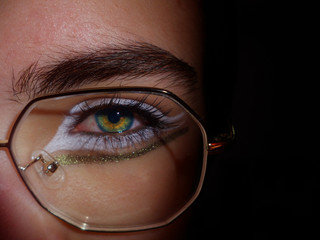 eyes of a woman