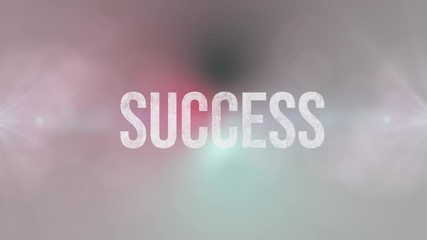 Business animation motiovation and success