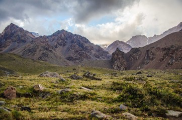Fototapeta premium cordillera de los andes