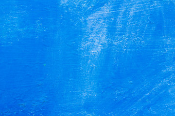 copyspace background texture blue paint with stains and popping in some places