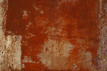 Old rusted metal texture. The surface of rough iron wall. Perfect for background and grunge design.