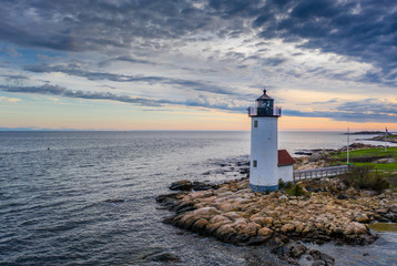 Naklejka premium Annisquam Harbor Light