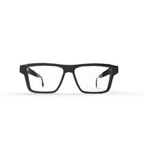Black Glasses on white background 3D Rendering