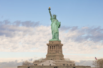 Fototapeta na wymiar Statue of liberty in New York