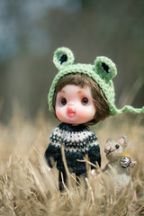Handmade cute baby toy doll