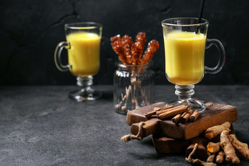Golden turmeric milk
