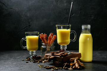 Golden turmeric milk