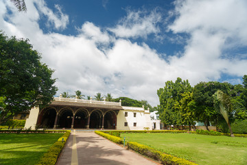 Fototapeta na wymiar Tipu Sultan summer palace, Bangalore 