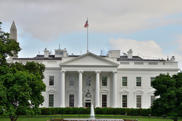 Fototapeta na wymiar The White House, Washington DC - USA
