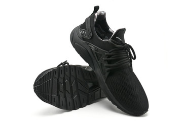 Sport shoes on white background