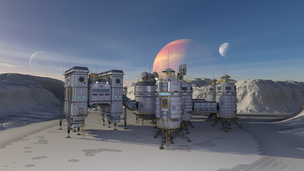 宇宙探査機 © tsuneomp