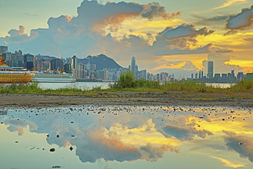 11 July 2014 Cityscape of Victoria Bay