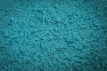 Beautiful sparkling artificial blue fur texture