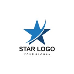 STAR LOGO TEMPLATE DESIGN VECTOR