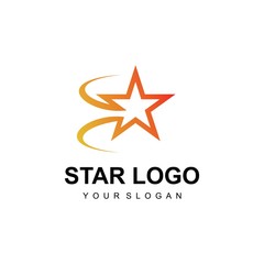 Obraz premium STAR LOGO TEMPLATE DESIGN VECTOR