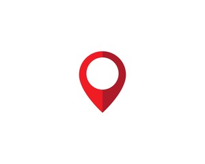 Location point Logo vector