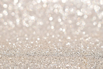 shining of silver glitter abstract background