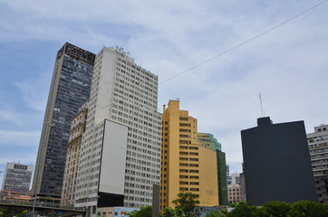 Fototapeta na wymiar Centro de São Paulo