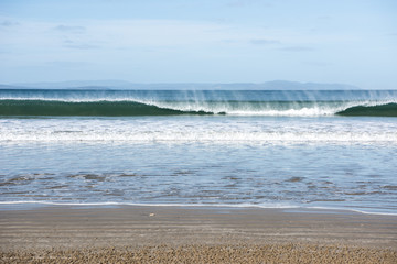 Waves at Five Mile beach, Tasmania © Stella 