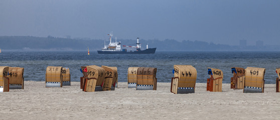 Laboe Kieler Förde Strandleben