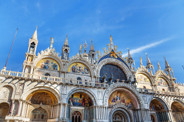 Fototapeta na wymiar Basilica of San Marco. Venice. Italy