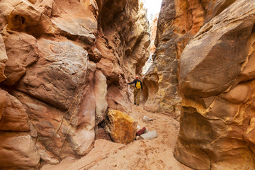 Slot canyon