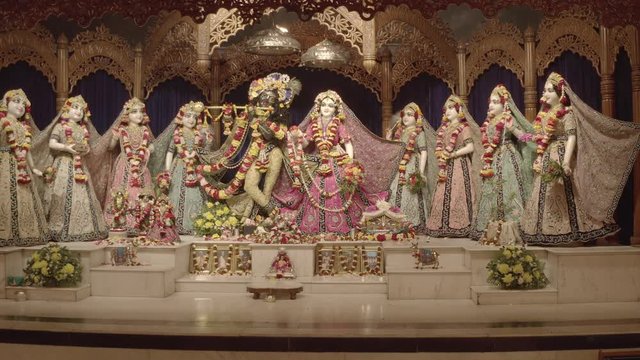 ISKCON Mayapur deities, 4k ungraded