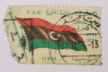 old postage stamp