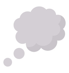 Dreaming icon in flat design.