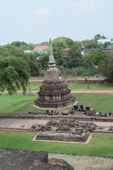 Ayuttahaya kompleks świąntynny Tajlandia, Wat Mahathat, Wat Phra Si Sanphet