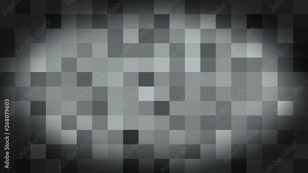 Poster animated pixelated loop art background 3d animation