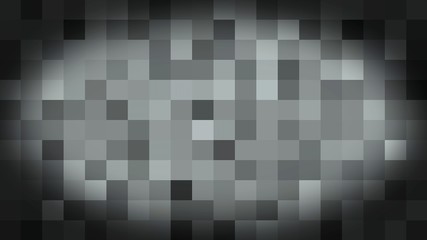 Animated Pixelated loop Art Background 3d animation