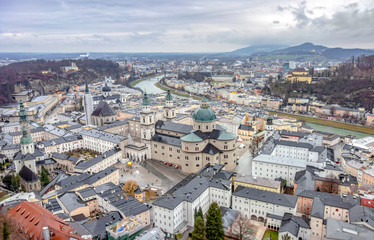 Fototapeta na wymiar Salzburg in Austria