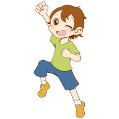 子供　ジャンプ