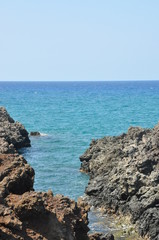 Aqua Ocean and Rocks V