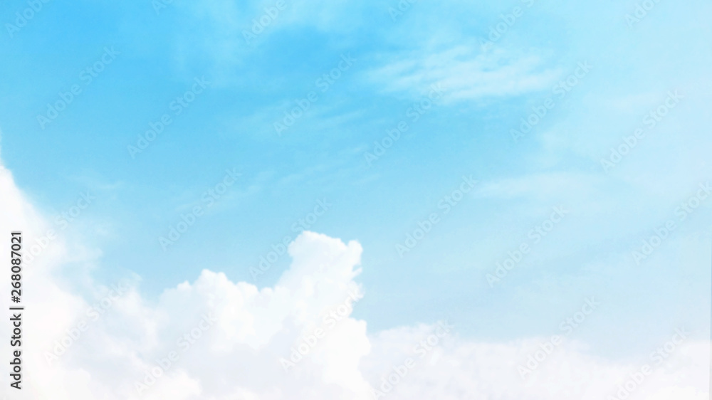 Poster abstract blurred beautiful soft cloud background with a pastel multicolored gradient concept for wed