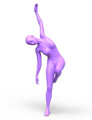 Obraz premium ピンクウーマン