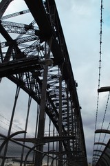 Amazing steel design of the Sydney harbour bridge 
