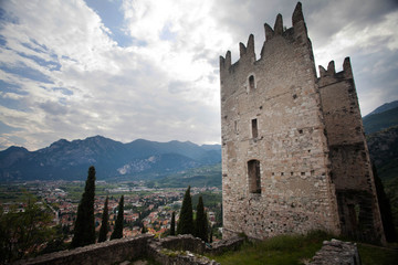 Medieval castle in Italy
