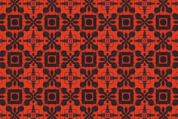 red abstract background pattern textured , lines and symmetrical shapes