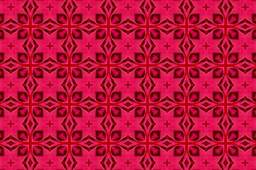red abstract background pattern textured , lines and symmetrical shapes
