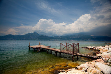 Fototapeta premium Garda Lake, Italy