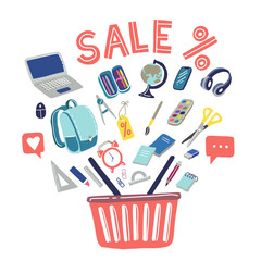 School clipart Vector doodle school icons symbols