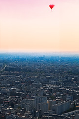 Sentimental Rooftop View of Paris