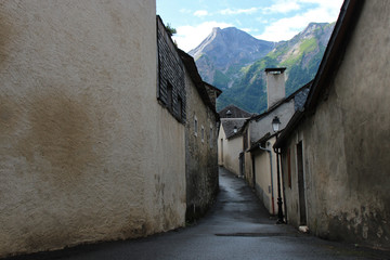 alley in aas (france)
