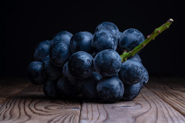 ナガノパープル　大粒のブドウ