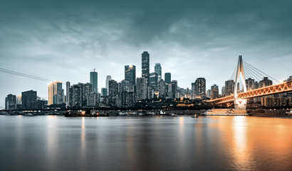 Obraz premium China Chongqing City Lights