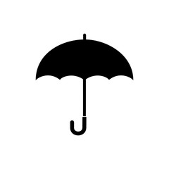 umbrella icon vector, umbrella symbol vector