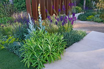 Inspired by travel this contemporary gravel garden gives an exotic air with close up detail with...